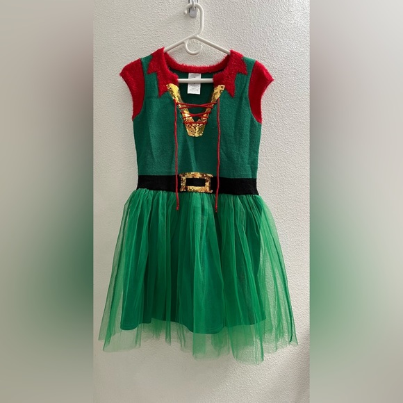 CHRISTMAS ELF DRESS - Picture 1 of 4